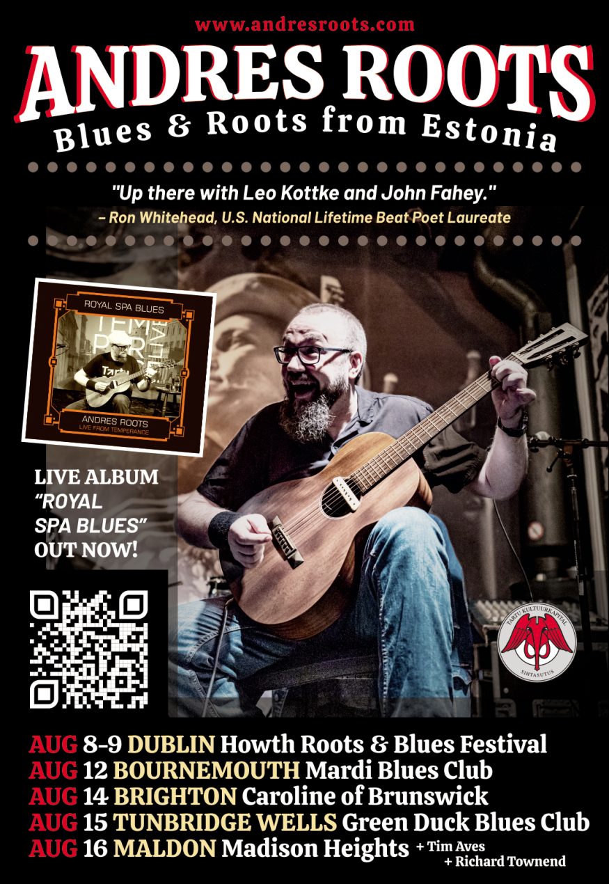 Estonian Guitarist on Tour in Ireland – Dublin